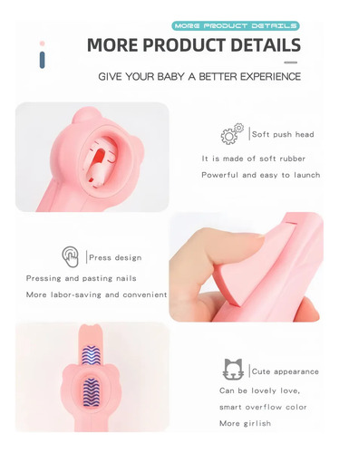 Set De Juguetes Adhesivos Para Máquinas De Uñas Diy