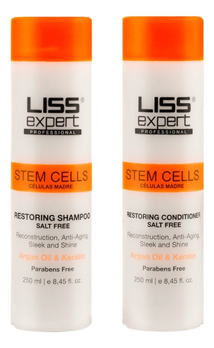 Liss Expert Shampoo + Acond+ Mask Magic Celulas Madre