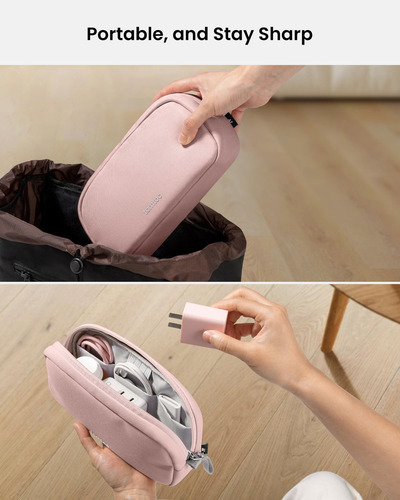 D. Estuche De Viaje Tomtoc Electronics Organizer Resistente
