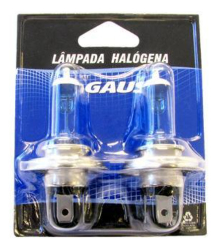 Par De Ampolletas H4, 12v. 60/55w (p43t)