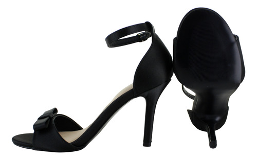 Lady Paulina Sandalia Tacon Moda Elegante Moño Mujer 93261