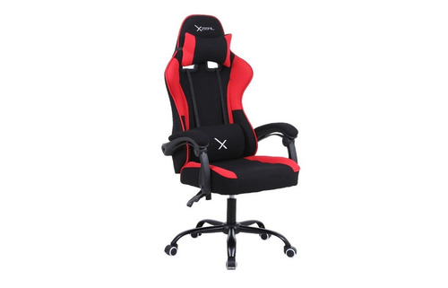 Silla de escritorio Xzeal XZ20 gamer ergonómica negra y roja