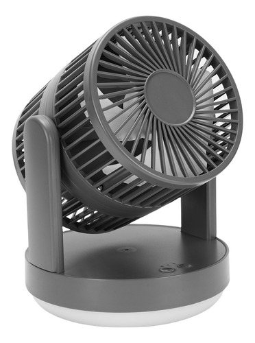 Ventilador De Escritorio Recargable Ajustable De 3 Velocidad