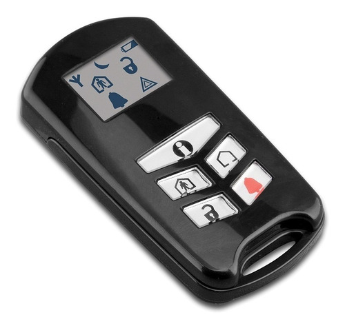 Imagen 1 de 2 de Llavero Inalámbrico 4 Canales 433 Con Panel Lcd Dsc Wt4989
