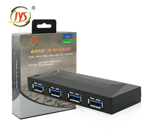 Hub Usb 3.0 De 4 Puertos Para Ps4/xboxone/wii U/xbox 360/ps3
