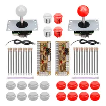 Comprar Kit 2 Jugadores Arcade Mame Bartop Consola Palanca Botones