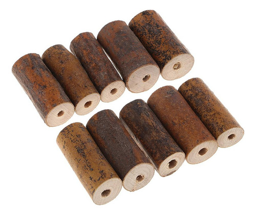 . 2 X 10 Pedaços De 40 Mm De Pinho, Troncos, Pedaços De Con