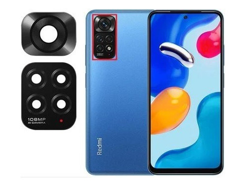 Lente Camara Trasera Compatible Xiaomi Redmi Note 11s+adhesi