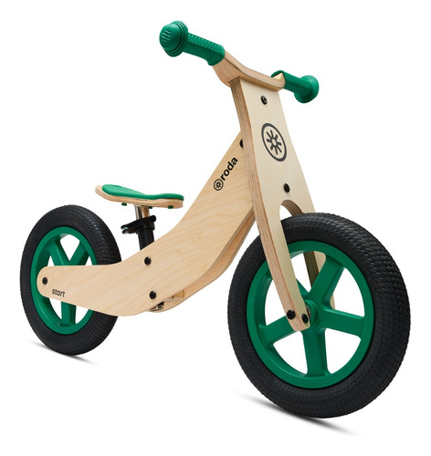 Bicicleta De Equilibrio Roda Start Color Verde