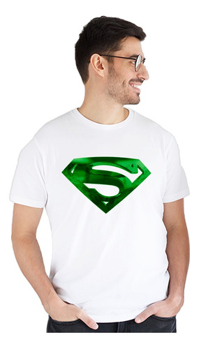 Combo Remeras Superman & Kriptonita - Parejas - Novios-amor 