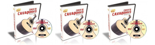 Curso Aula Cavaquinho Volume 1 2 3 Dvd Edon Nota Fiscal