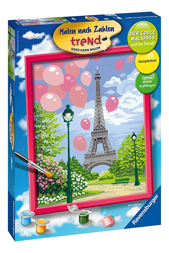 Ravensburger Pintura Por Números - Paris En Primavera Es