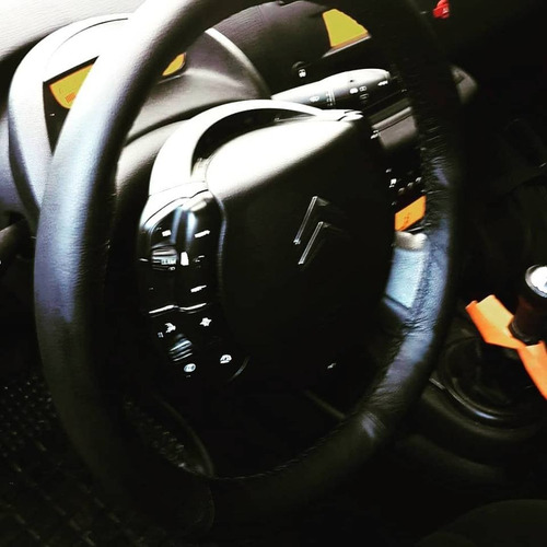 Funda Cubre Volante Clio Cuero Vacuno Genuino Ltcueros