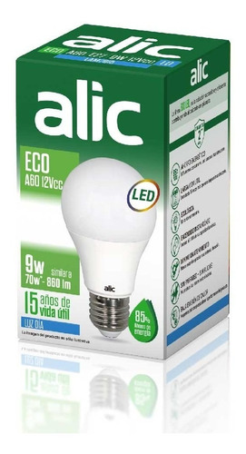 Pack X50 Lamparas Led 9w Luz Fria Calida Foco E27 Mayorista