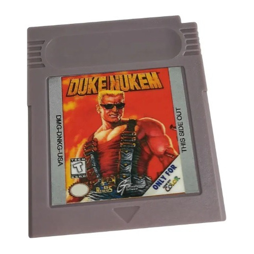 Duke Nukem, Game Boy, Español, Cartucho