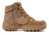 Comprar Borcegui Táctico Caña Corta Cierre Beige Coyote Arena Rerda