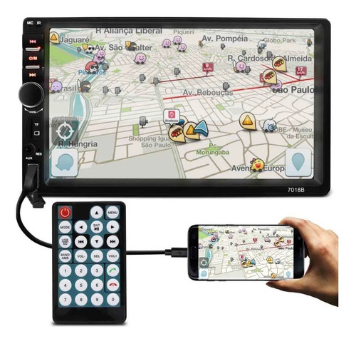 Central Multimidia 2 Din Ford Focus 2009 2010 2011 2012 2013