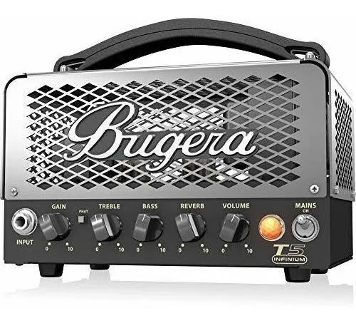 Bugera T5 Cabezal Amplificador Estilo Jaula De 5 Vatios Con