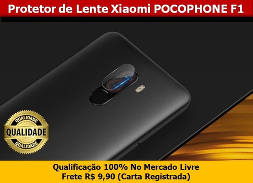 Pelicula Protetor Lente Xiaomi Pocophone F1 - 100% Vidro