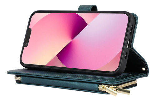 Funda Para Samsung Galaxy A15, A06 Y A16, Tarjetero Con Cremallera, Bolso, Elegante Funda Tipo Cartera