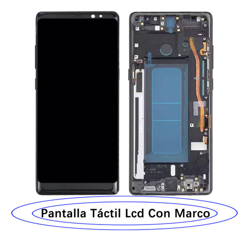 Pantalla Para Samsung Note8 N950fd N950f Incell Con Marco