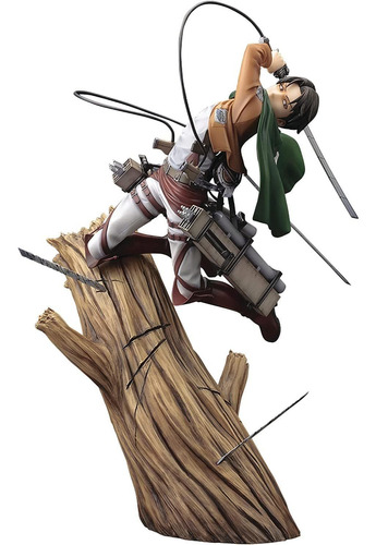 Figura Levi Ackerman Artfx Shingeki Titán Mikasa