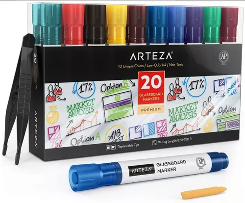 ROTULADOR METALICO MARKERS 20 SURTIDOS