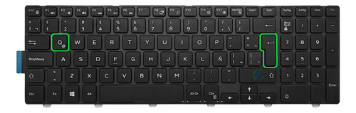 Teclado Para Dell 15 5559 5555 P51f P26e P40f P39f P28e Lat