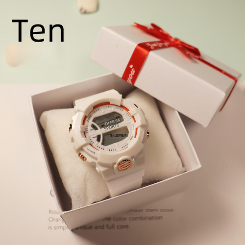Green - Reloj Digital Para Niños Multifuncional, Deportivo Y