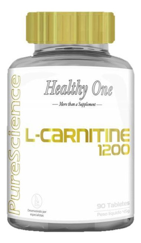 L-carnitine 1200 90tabs L-carnitina Healthy One