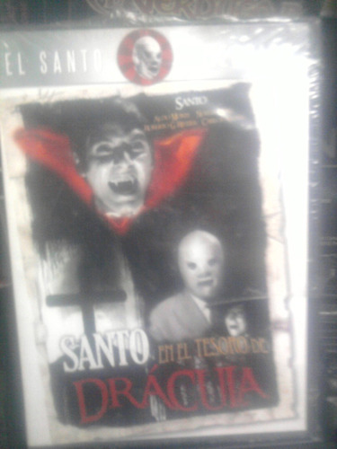 Dvd Santo Vs El Tesoro De Dracula Lucha Libre El Santo