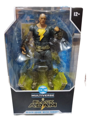Dc Multiverse Black Adam Trono (Usado)
