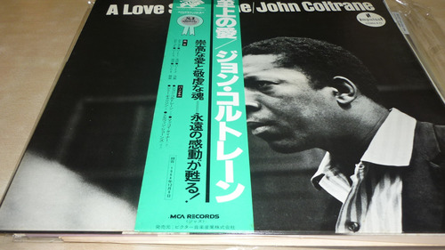 John Coltrane Love Supreme Vinilo Japon 10 Puntos Obi Insert