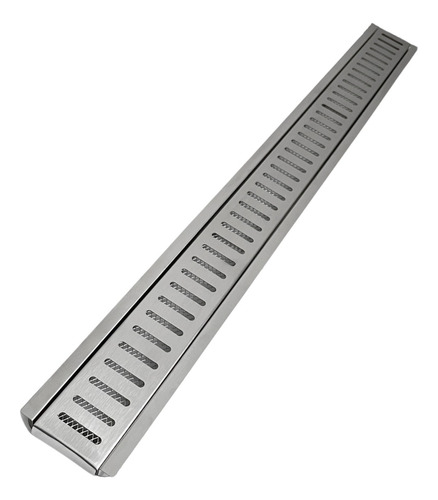 12 Ralos Linear 10x100 Grelha E Suporte Inox 304 Com Tela