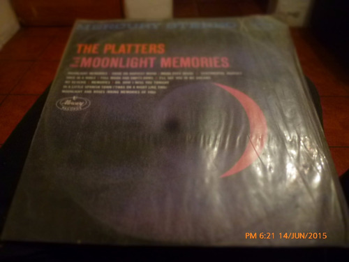 Vinilo Lp De Platters Moonlight Memories (u536