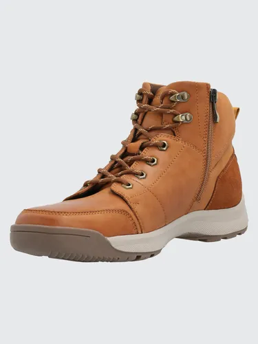 Botín Cuero Hombre Theobald Café Claro Hush Puppies