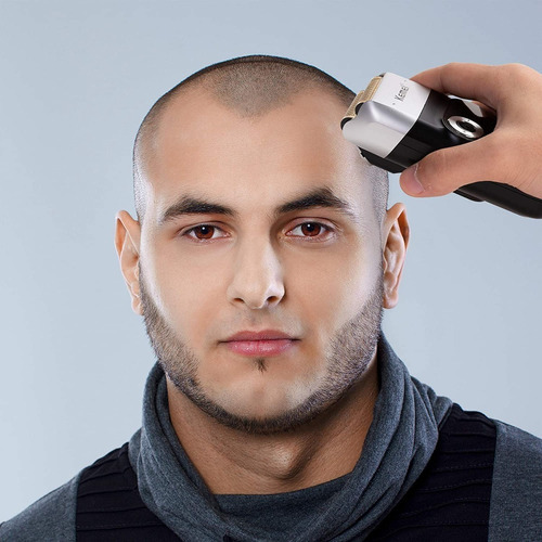 Maquina Kemei Afeitadora Shaver Barba Recargable Doble Banda Color 2026 Negro