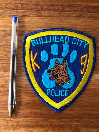 Parche Policia Usa K9 Canino Bullhead City