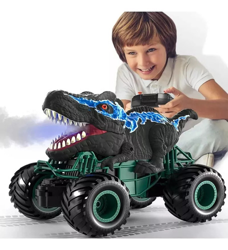 Carrito De Juguete Con Diseño De Dinosaurio Con Control Remo