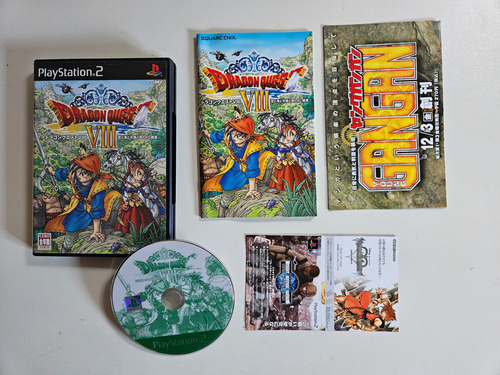 Jogo Dragon Quest Viii Ps2 Original Japonês Midia Física (Usado)