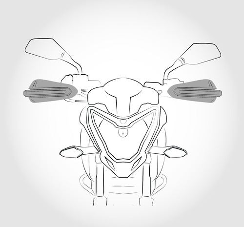 Imagen 4 de 8 de Cubre Manos Interceptor Universal Enduro Spektor