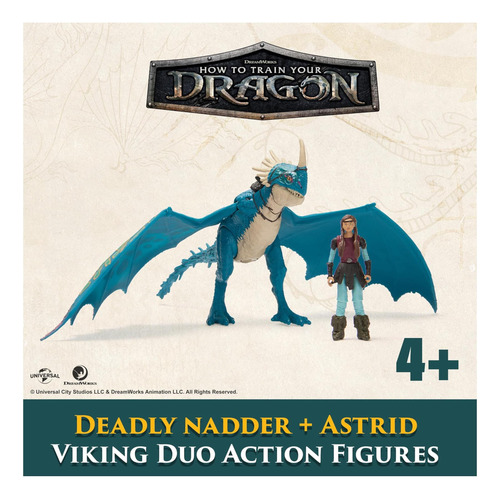Dreamworks Dragons, Cómo Entrenar A Su Dragón, Mortal Nadder