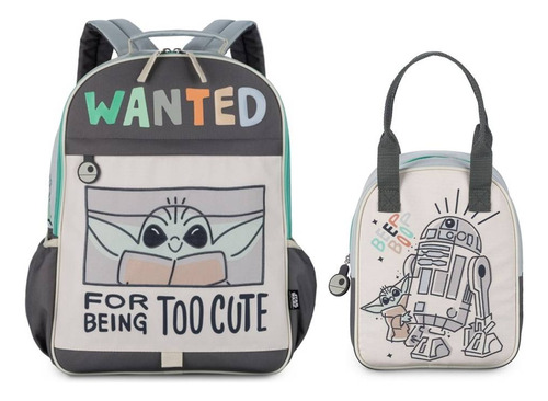 Star Wars The Mandalorian 2 Mochila + Lonchera Disney Store