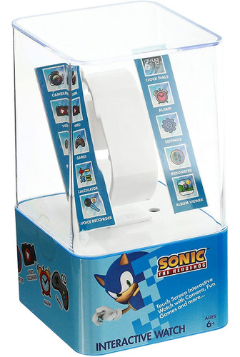 Reloj Inteligente Con Pantalla Táctil De Sonic The Hedgehog