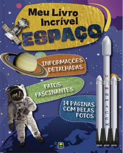 Meu Livro Incrível... Espaço, De Mammoth World. Editora Brasileitura, Capa Mole Em Português