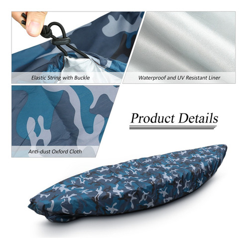 . Funda De Camuflaje Universal Profesional For Kayak