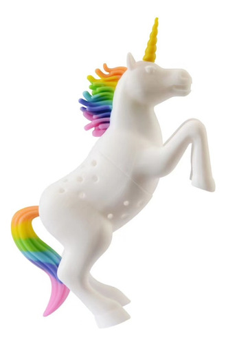 Infusor De Té De Silicona Con Forma De Unicornio De Grado
