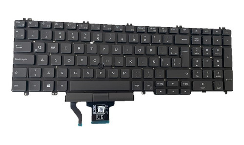 Teclado Dell Latitude 5500 5501 5510 5511 Prec 3540 Iluminad