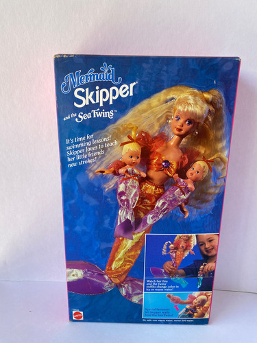 Barbie Skipper Sirena Con Gemelos (Usado)