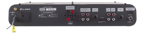 Amplificador Estéreo Sa2600 180w Entrada Óptica Fm Usb P10 Cor Preto Potência De Saída Rms 180 W